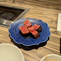 焼肉 ジャンボ はなれ - ヒレステーキ(焼いた後)