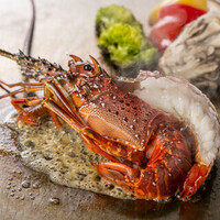 伊勢海老の鉄板焼