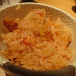 やなぎ澤 - 【再訪13】桜えびと新生姜の炊き込みごはん