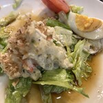 宮古2号店 宮古島の伝統料理 - ゴーヤチャンプル、食べ途中