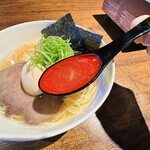 琉 肉、酒、ときどき魚。 - 【トドラーメン＝スープ】
