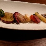 ウエストパパ - 季節野菜の温サラダ