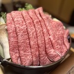 しゃぶしゃぶ 吟半 - すき焼き（Bセット）