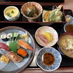 食楽まるさん - はんぞう御膳¥1900(税込)