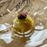 MAISON LAFITE - 畑で採れた白菜、地鶏の生ハム、キャビア、