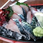 居魚屋　網元 - 鯖の刺身