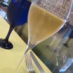 リストランテ ヴォナ フォルトゥーナ - ＜2014年6月＞グラススプマンテ800円（税別）