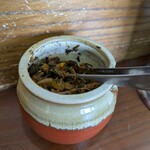 純とんこつ無双 - ここの辛子高菜は辛さは一品です❗️