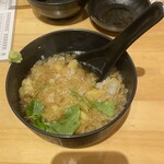 天ぷらとワイン 小島 - 天バラ茶漬け