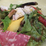 リストランテ ヴォナ フォルトゥーナ - ＜2014年6月＞鱧、スモークサーモンン、サラミ、チョリソー、モッツァレラ、ピクルスなど盛りだくさん