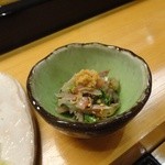 梅乃寿司 - アジのタタキ