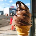 一口茶屋 - ソフトクリーム　チョコ