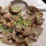 甲 - アサリの酒蒸し