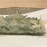 ぬま田 - 【 のれそれの大葉巻き 】