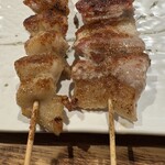 むさし - ぽんじりとバラ(豚)