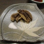 梅乃寿司 - 七飯のしいたけ炭火焼（おいしい）