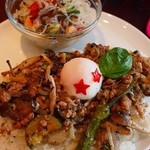 ドゥアン・ダーオ - ガパオ（大盛り）＆ヤムウンセン