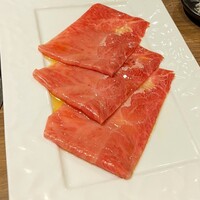 焼肉レストラン ロインズ 久茂地店 - ミスジの炙り