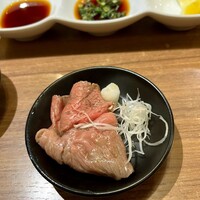 焼肉レストラン ロインズ 久茂地店 - ミスジの炙り