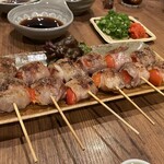 どんこ - フルーツトマト豚バラ巻き