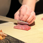 麻布 黒しゃり - 