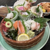 海鮮家 はこだて 本店 - お刺身盛り合わせ