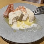 2tsumoli  - モッツェレラ＆生ハム　食中