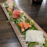 浜焼活貝 いさむ - 刺身五種盛り