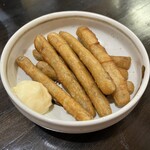 浜焼活貝 いさむ - ごぼう唐揚げ