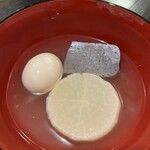 浜焼活貝 いさむ - おでん三種