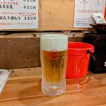 ひいき屋 - 生ビール 550円