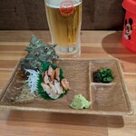 ひいき屋 - さざえ刺し身 900円