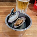 ひいき屋 - ホンビノス酒蒸し 500円