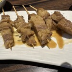 肉豆冨とレモンサワー 大衆食堂 安べゑ - 【2025.2.16(日)】どて焼き196円×4本