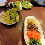 なかの牧場 一宮店 - ナムル チョレギサラダ