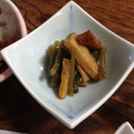 裏五頭山荘 - 山菜の炒め煮