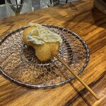 串揚げキッチン だん - ヒラメおぼろ昆布のせ