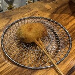 串揚げキッチン だん - 菜の花の豚巻き