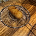 串揚げキッチン だん - 鶏ももネギ間