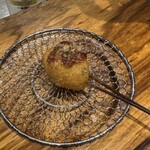 串揚げキッチン だん - サムライボール(たこ焼き風クリームコロッケ)