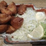 カニと海鮮丼 かじま - アンコウの唐揚げ