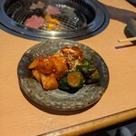 近江牛焼肉激 - キムチ盛り合わせ