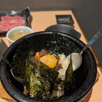 近江牛焼肉激 - 石焼きそぼろビビンバ