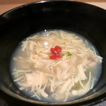 神保町 傳 - 26年6月　冬瓜、貝柱、牛筋　柑橘風味