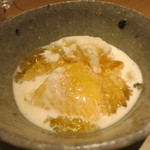 神保町 傳 - 26年6月　マンゴー　フローズンヨーグルト、生湯葉入り