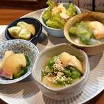 お料理 大福 - おばんざい五種盛り