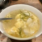 神戸牛・個室焼肉 大長今 - トックスープ