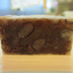 鎌倉いとこ - 小豆きんつば断面アップ