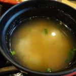 海鮮めし屋 磯人 - 甘海老？の味噌汁