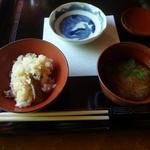 ぬなわや - 食事：三田牛の炊き込みごはん生姜風味